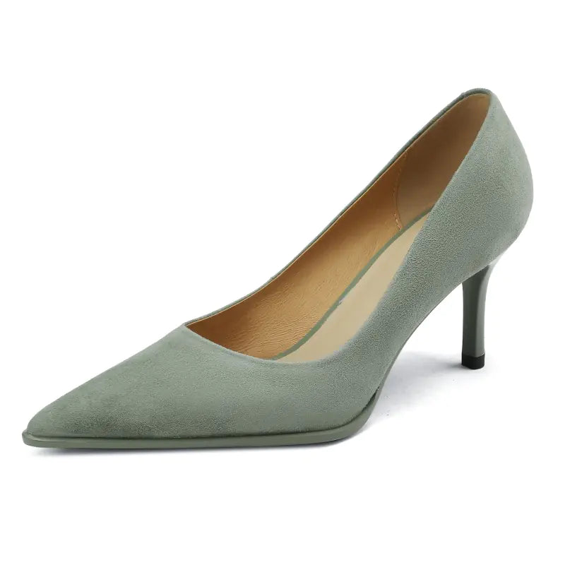 Elegant Suede Stiletto Pumps