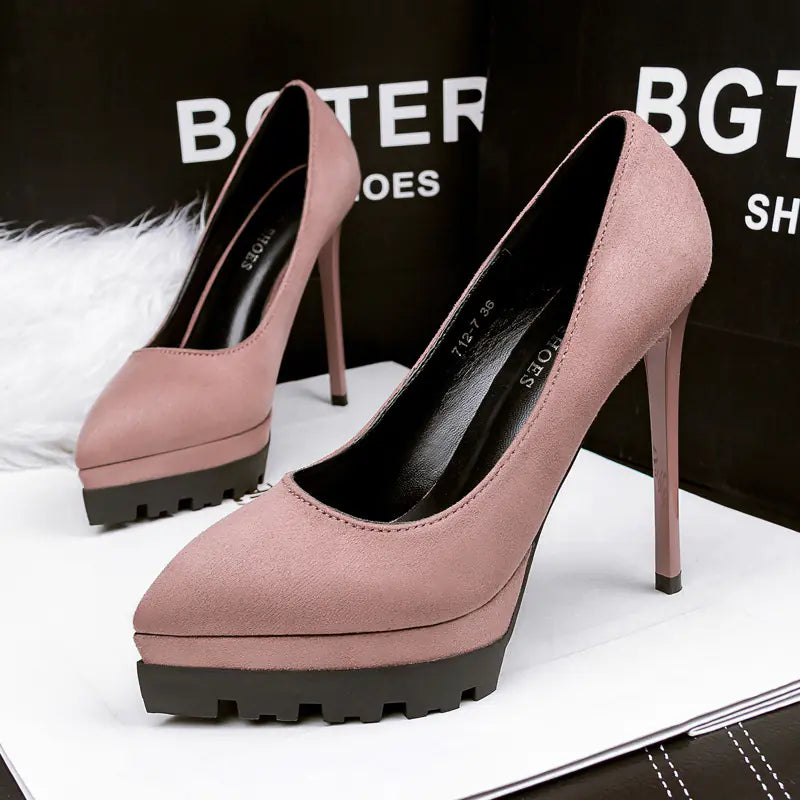 Korean Style Sexy Stiletto Heel Women's Pumps