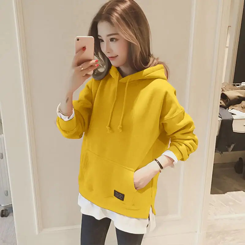 Hooded Cotton Lightweight Fashion Sweater