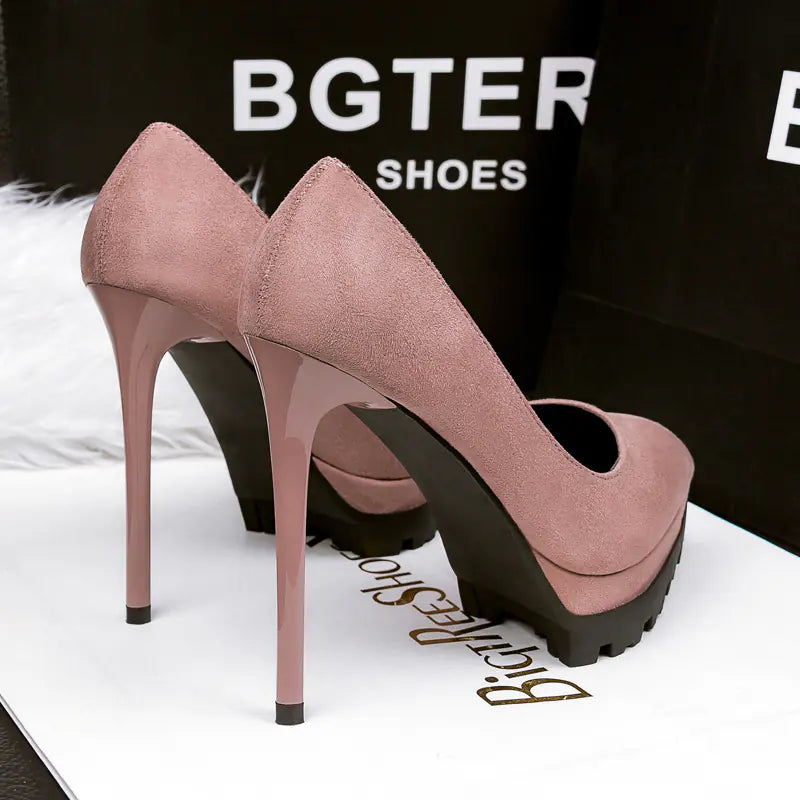 Korean Style Sexy Stiletto Heel Women's Pumps