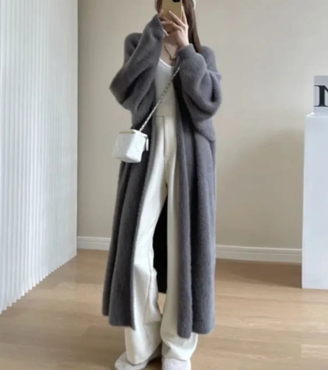 Soft Knit Long Cardigan