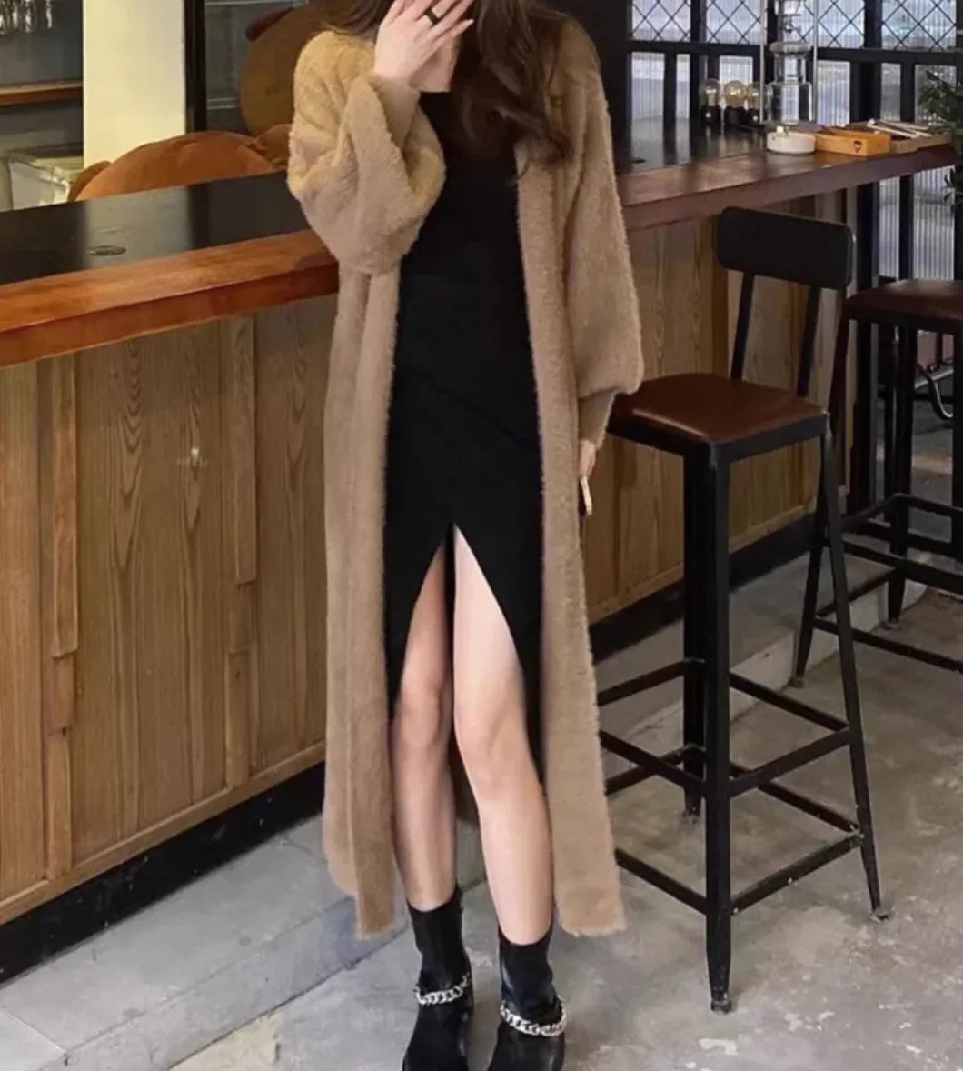 Soft Knit Long Cardigan