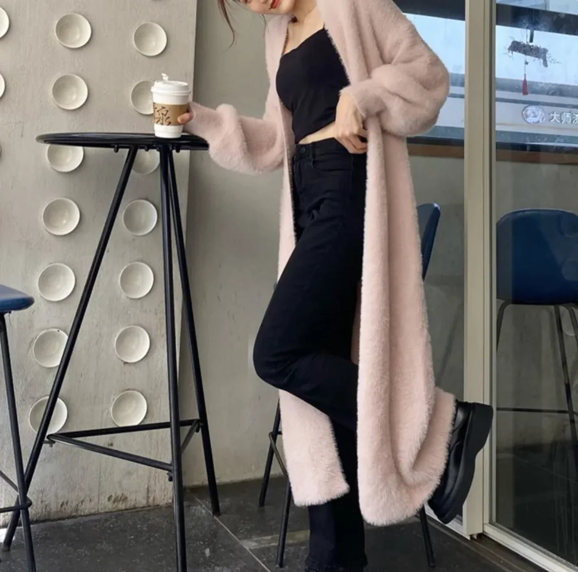 Soft Knit Long Cardigan
