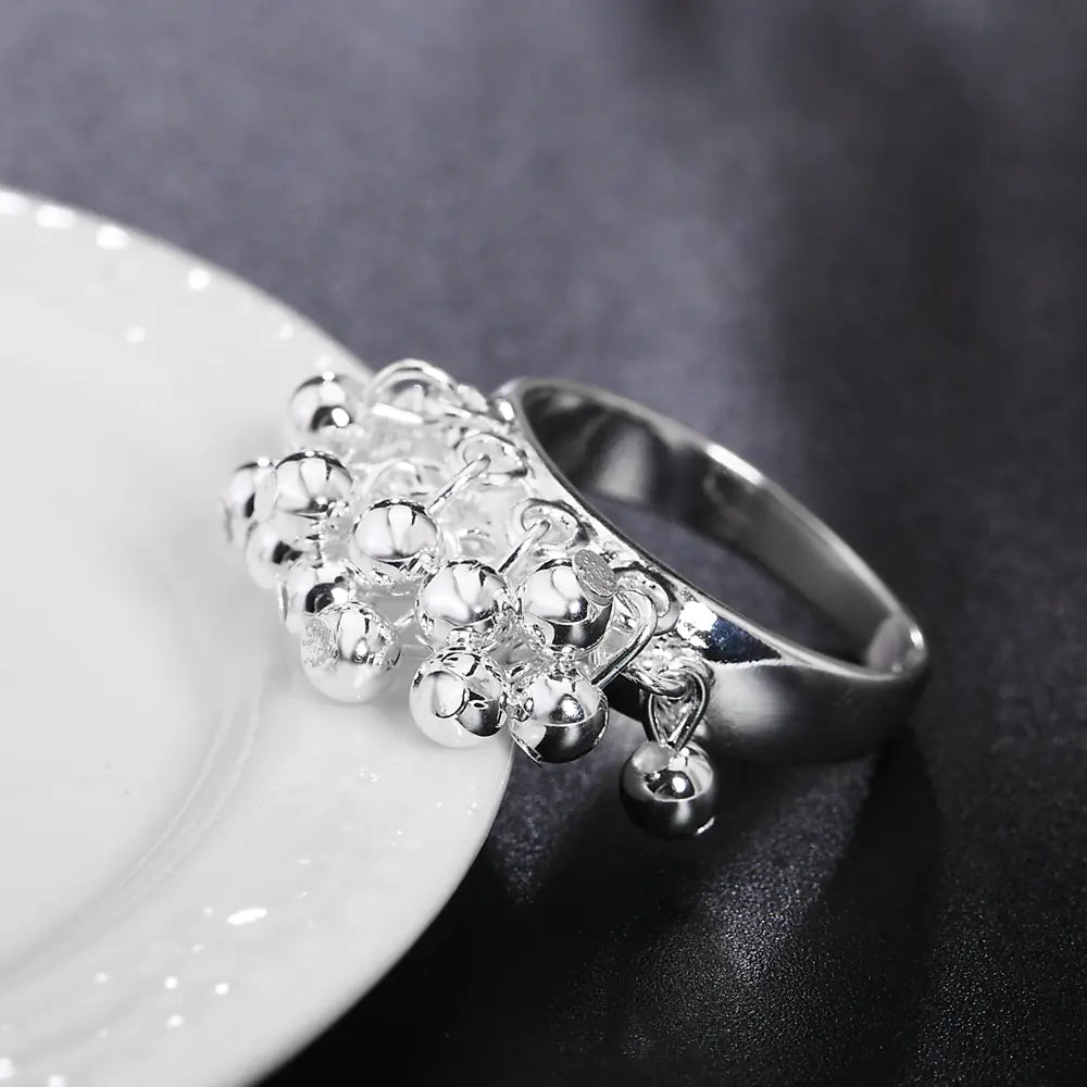 Elegant Women's Grape Ring Jewelry